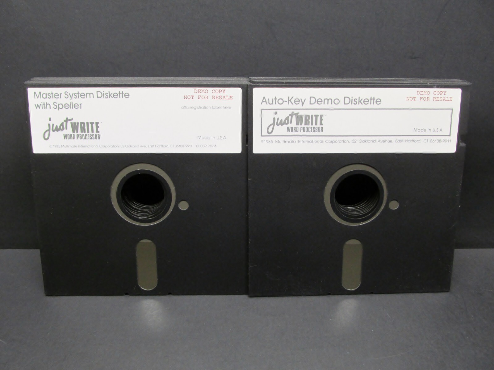 Lot of 20: Just Write Word Processing, 5.25 / 5 1/4″, Floppy Disks/ Diskettes