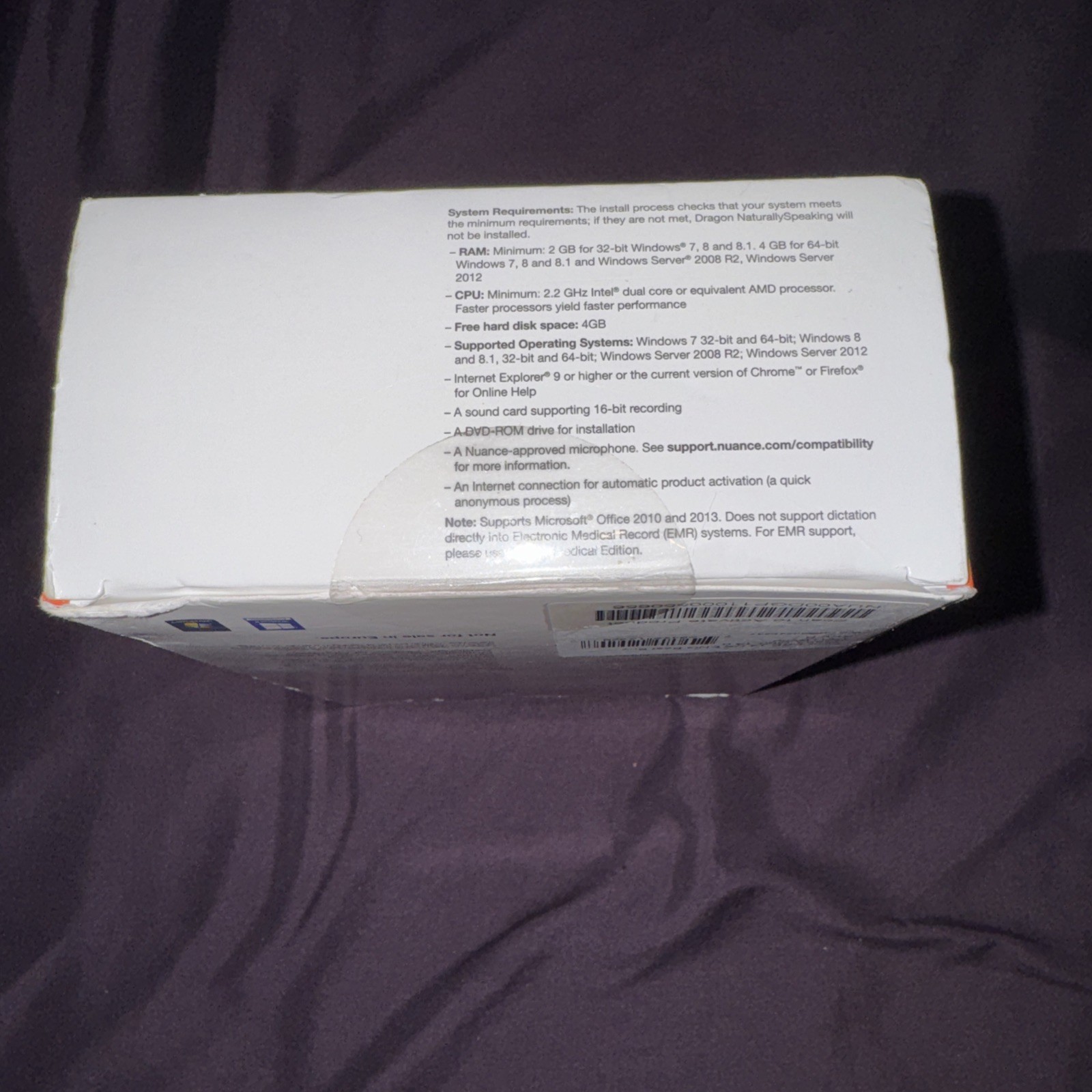 Nuance Dragon NaturallySpeaking Premium 13 software w/ Headset – New Retail Box