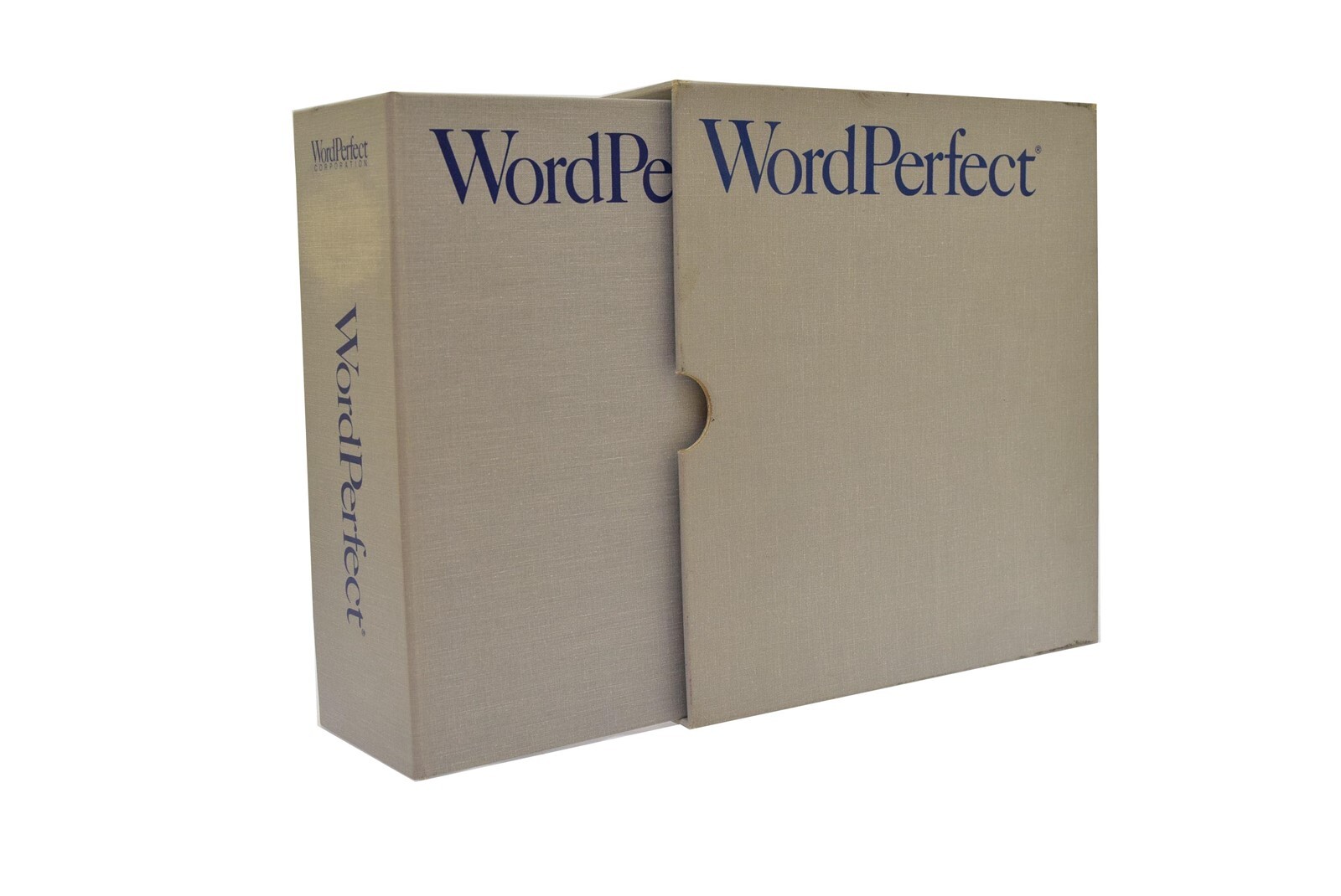 WordPerfect for DOS 5.1 In Binder Box (Manual Only – No Software)