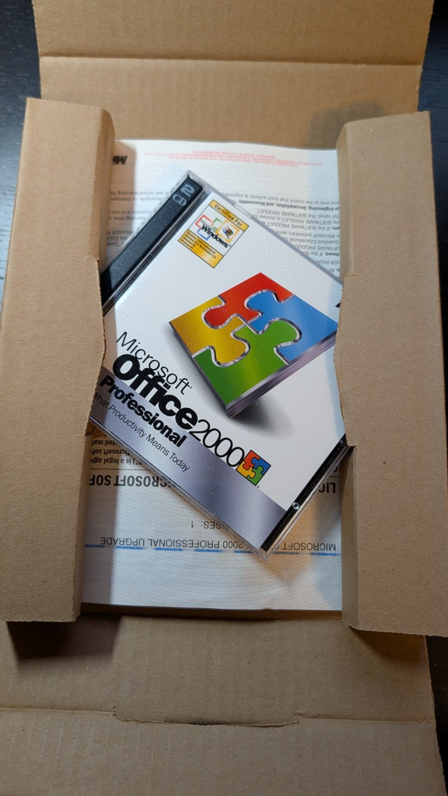 Microsoft Office 2000 Professional – Upgrade