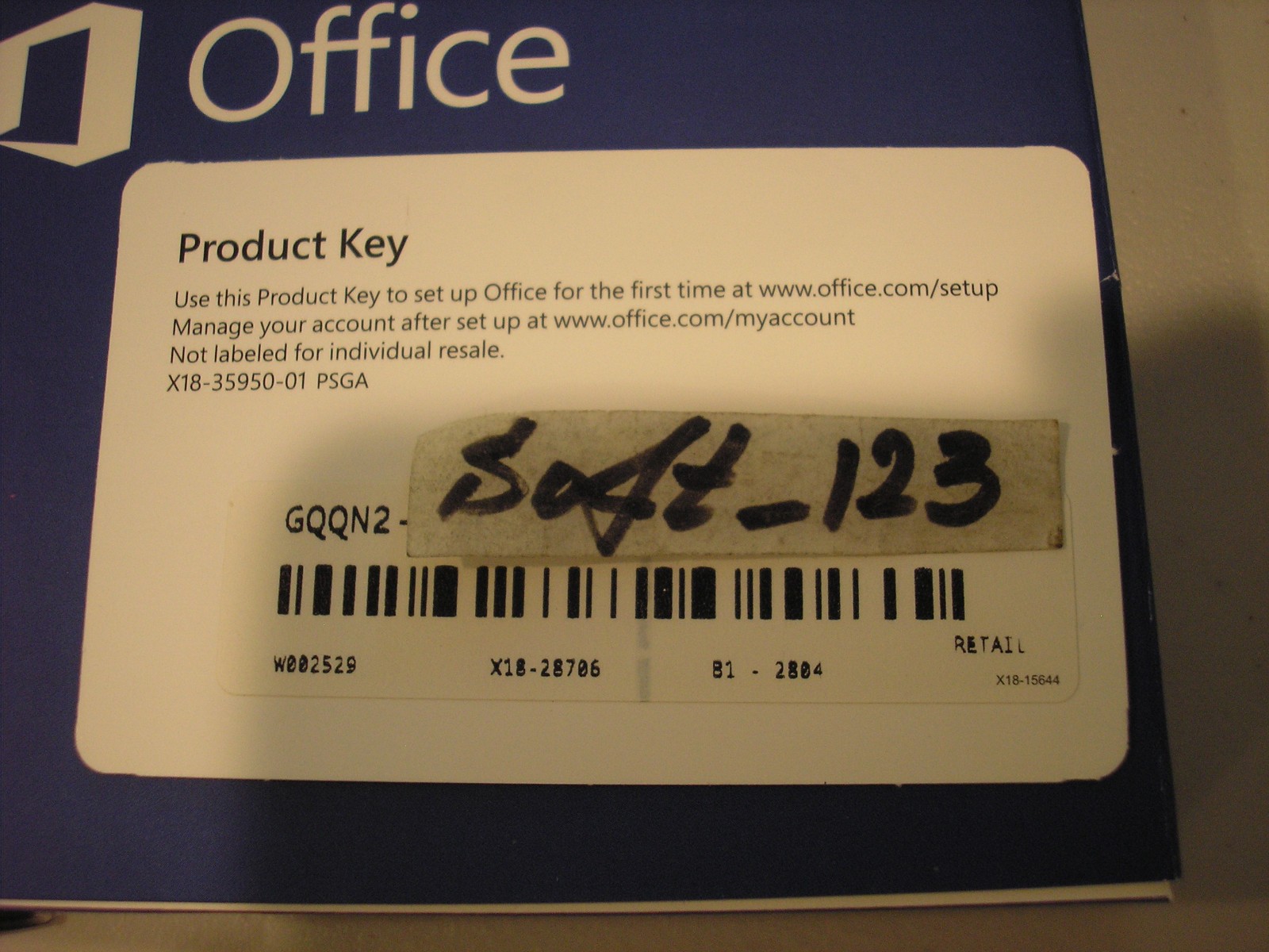 MS Microsoft Office 2013 Professional Full English Retail Boxed Version PKC=NEW=