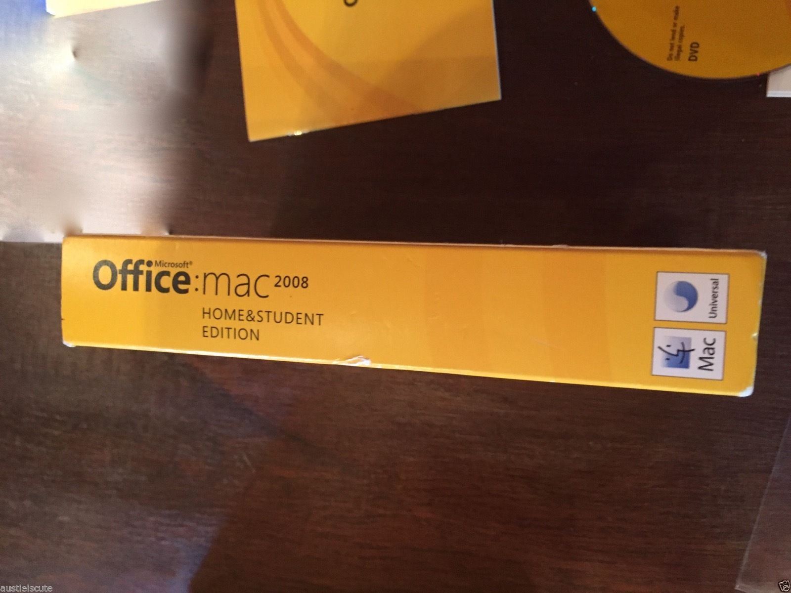 Microsoft Office for Mac Home and Student 2008 3 PRODUCT KEYS for 3 Computers