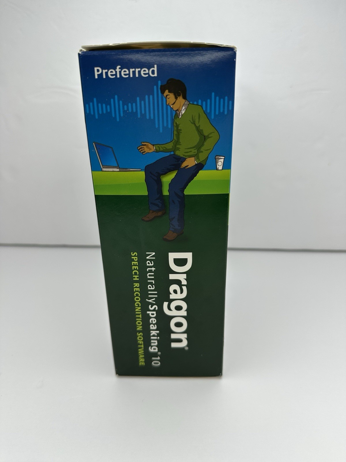 NUANCE DRAGON NATURALLY SPEAKING 10 SPEECH RECOGNITION SOFTWARE DVDROM BRAND NEW