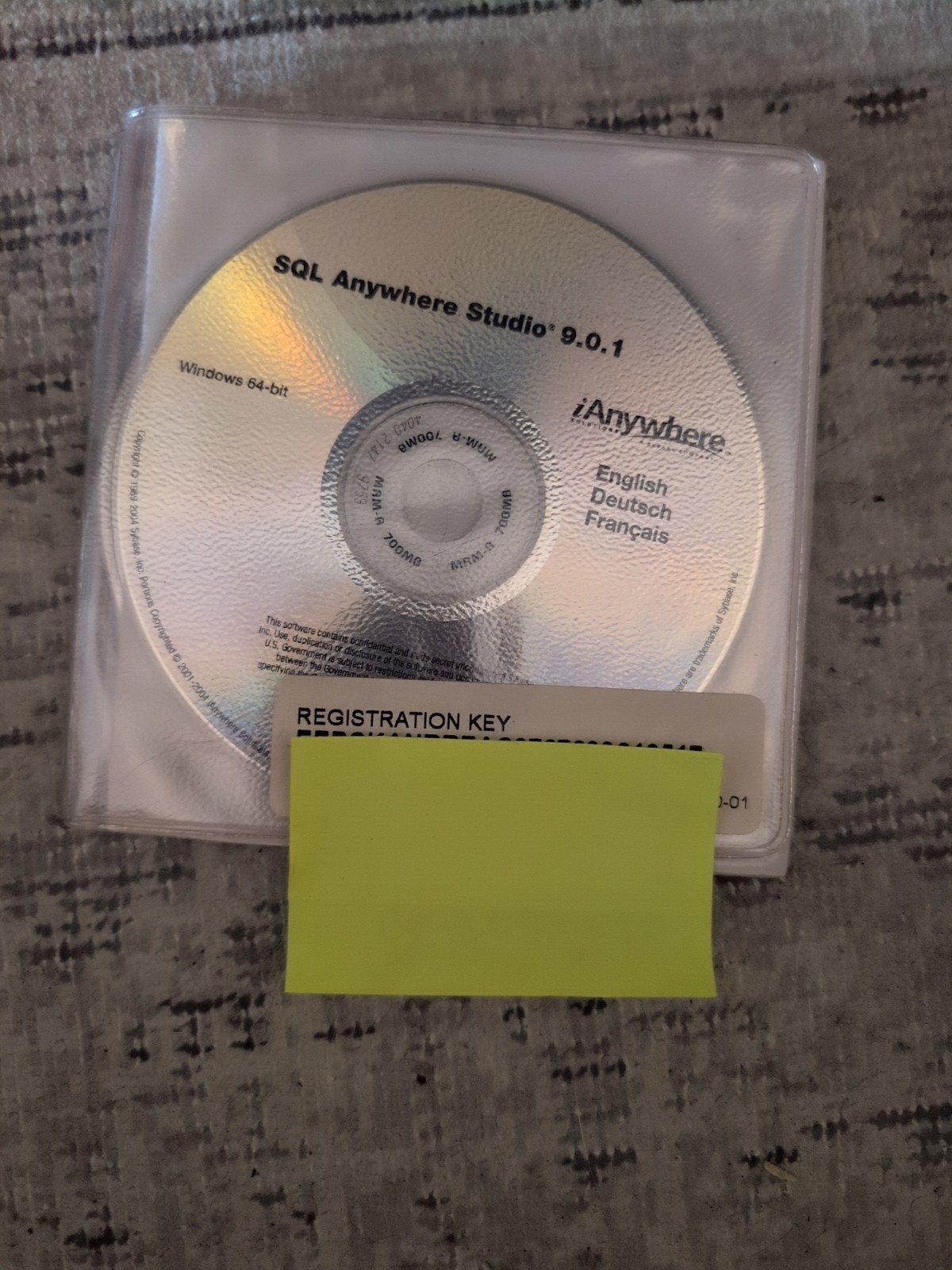 SQL Anywhere Studio 9.0.1 – Registration Key Included