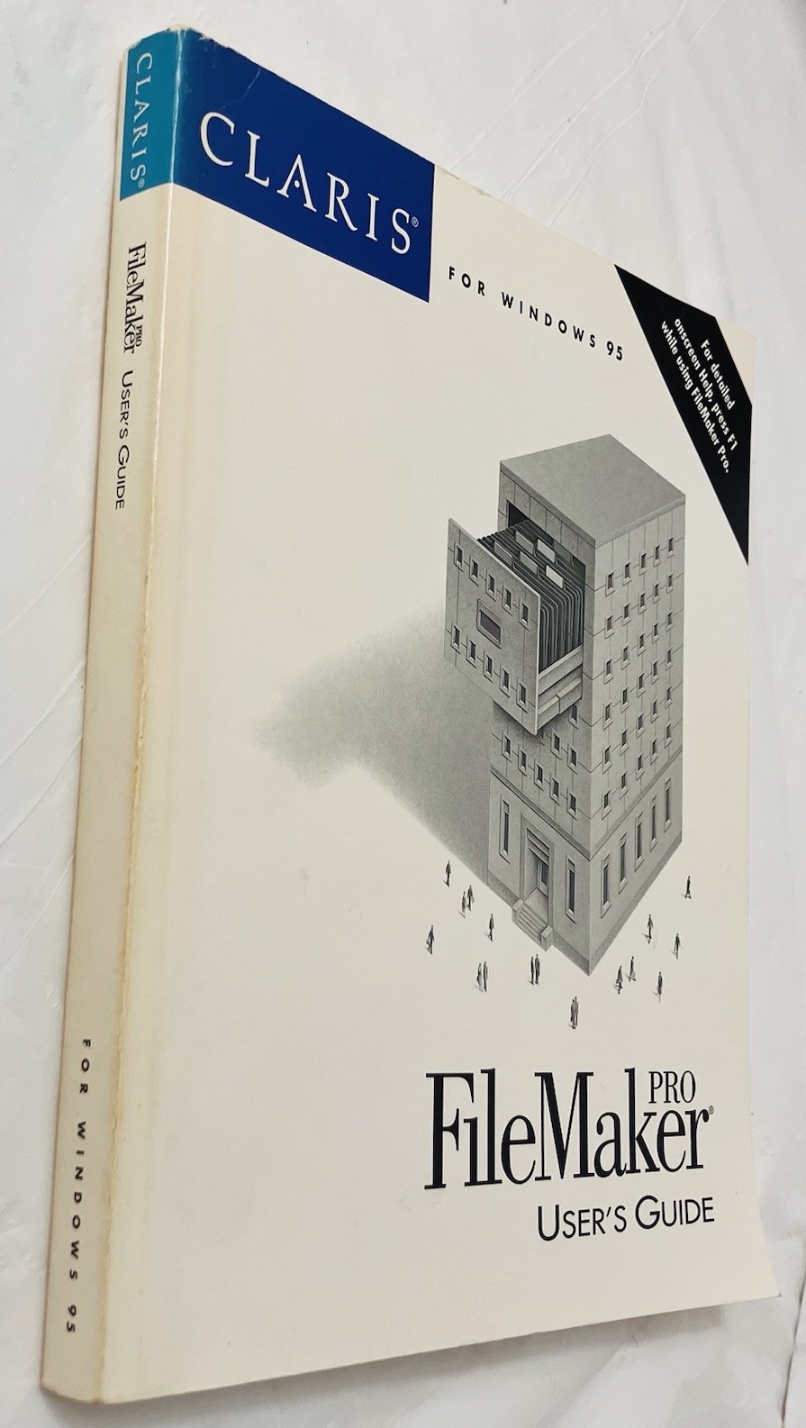 Claris FileMaker Pro User Guide Windows 95 Manual Vintage Database Software