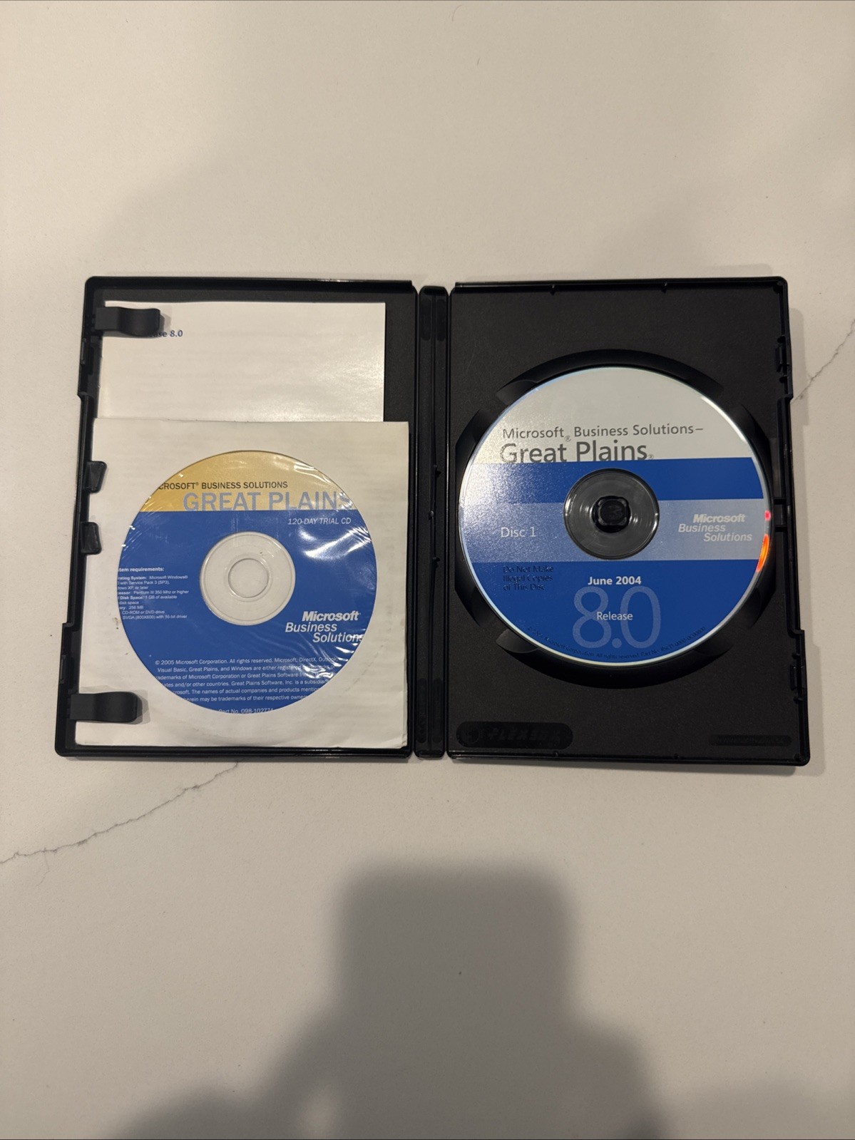 Microsoft 2004 Business Solutions Great Plains 8.0 – Full Version + Trial