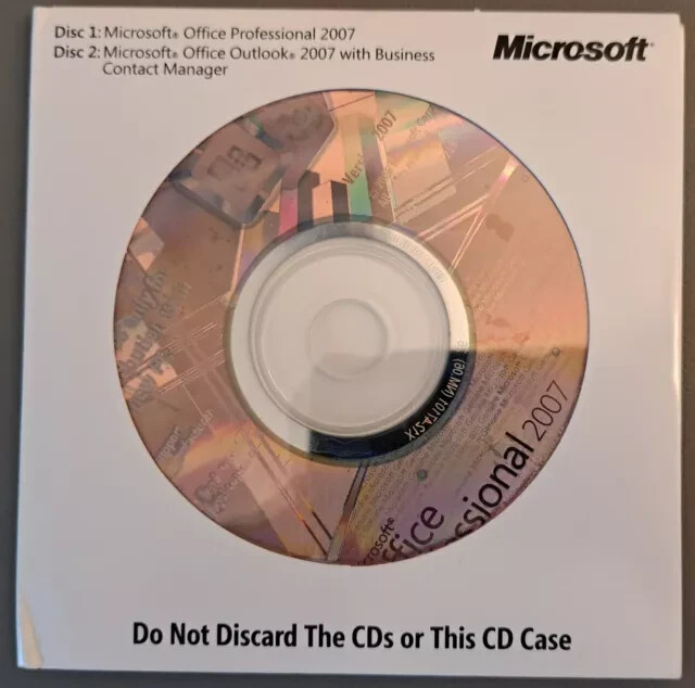 2007 POWERPOINT Professional Full Version Pro BRAND NEW OFFICE OUTLOOK