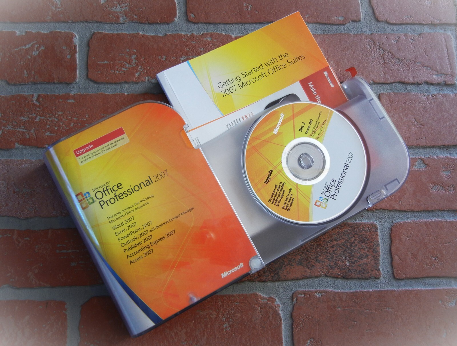 MICROSOFT OFFICE 2007 Vintage PC Software FOR GEEKS All Business UPGRADE FULL