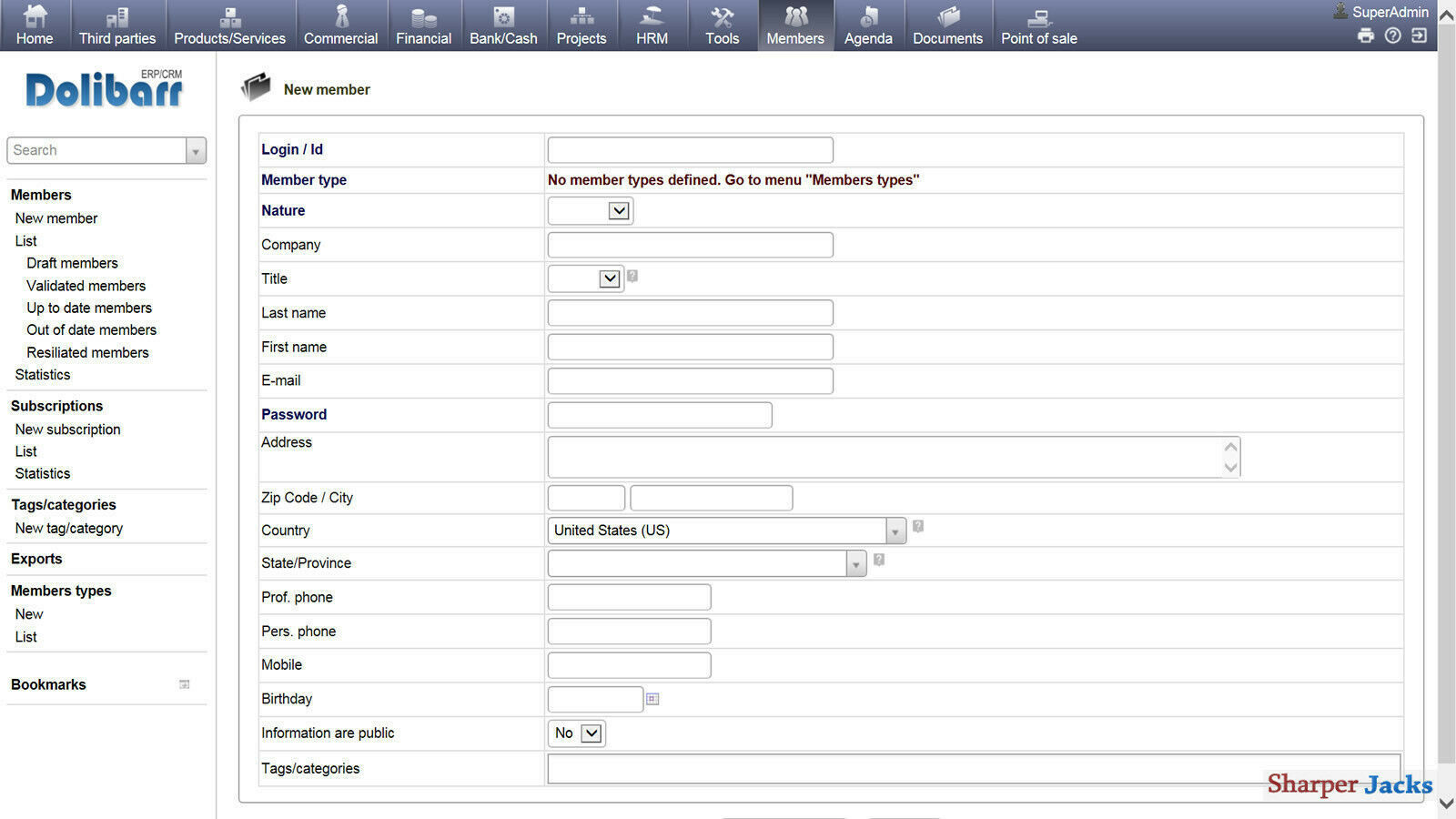 NEW & Fast Ship! Dolibarr Enterprise Resource Planning Business Manager – Linux