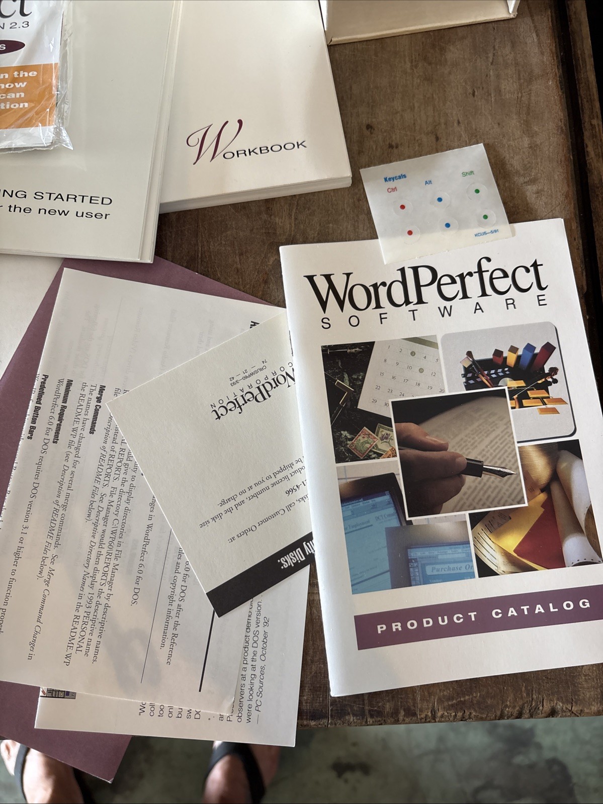 Windows WordPerfect Version 6.0 Word Processor Software Vtg DOS Sealed Disks