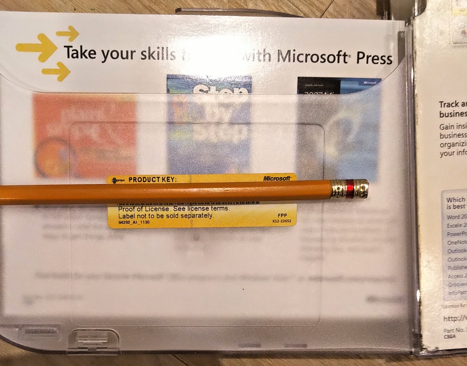 Microsoft Office 2007 Professional with Disc and product Key