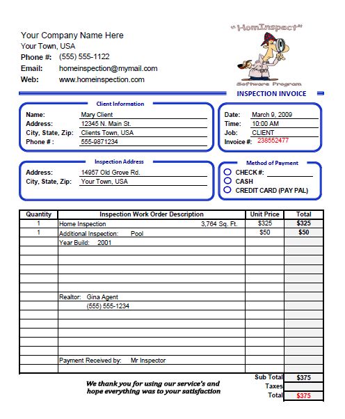 Home Inspection Report Software – HomInspect Premium Edition