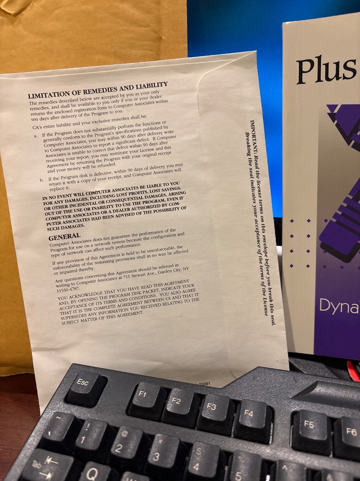 BRAND NEW ACCPAC PLUS Accounting for DOS Dynaview Data API.