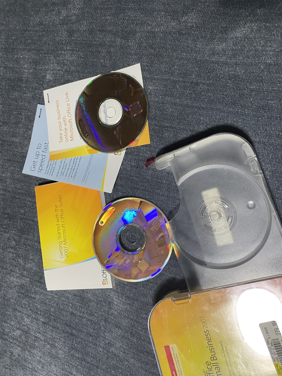 Microsoft Office Small Business Upgrade Edition 2007 w/ Key number