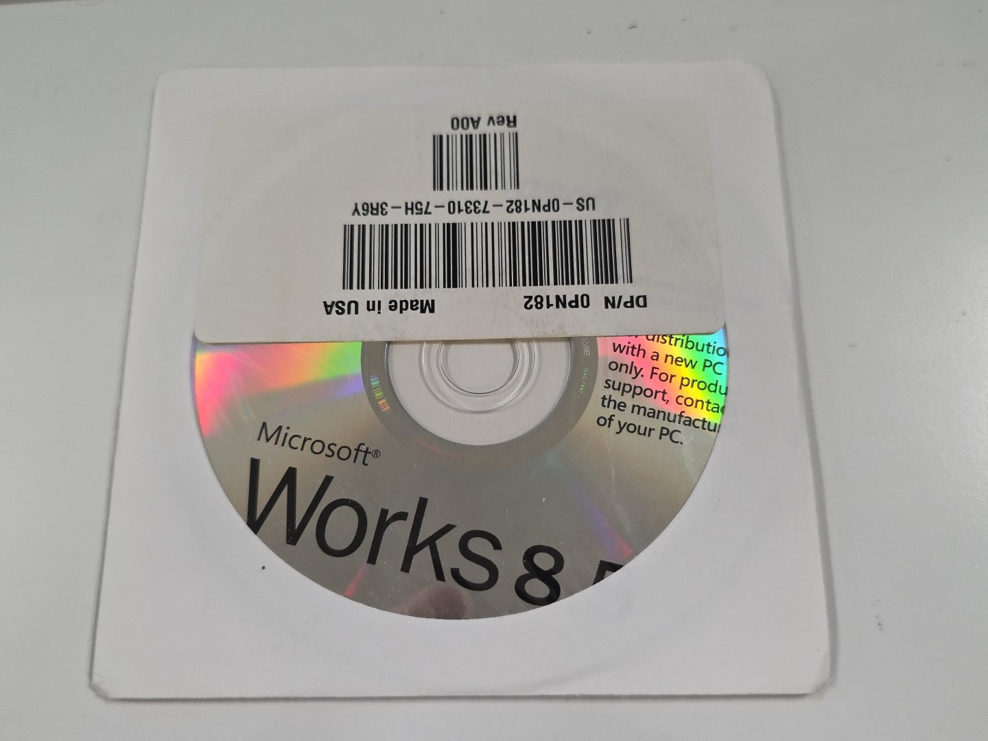 Microsoft Works Dell 8.5 CD CD X11-45324 – SEALED NEW