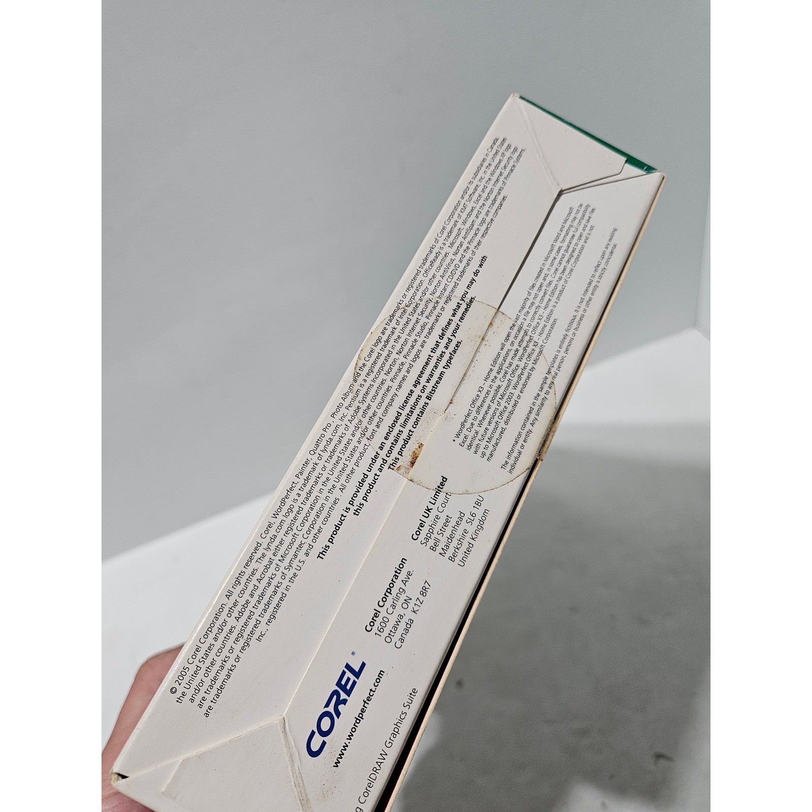Corel WordPerfect Office X3 Home Edition Software Suite Windows XP 2000 New