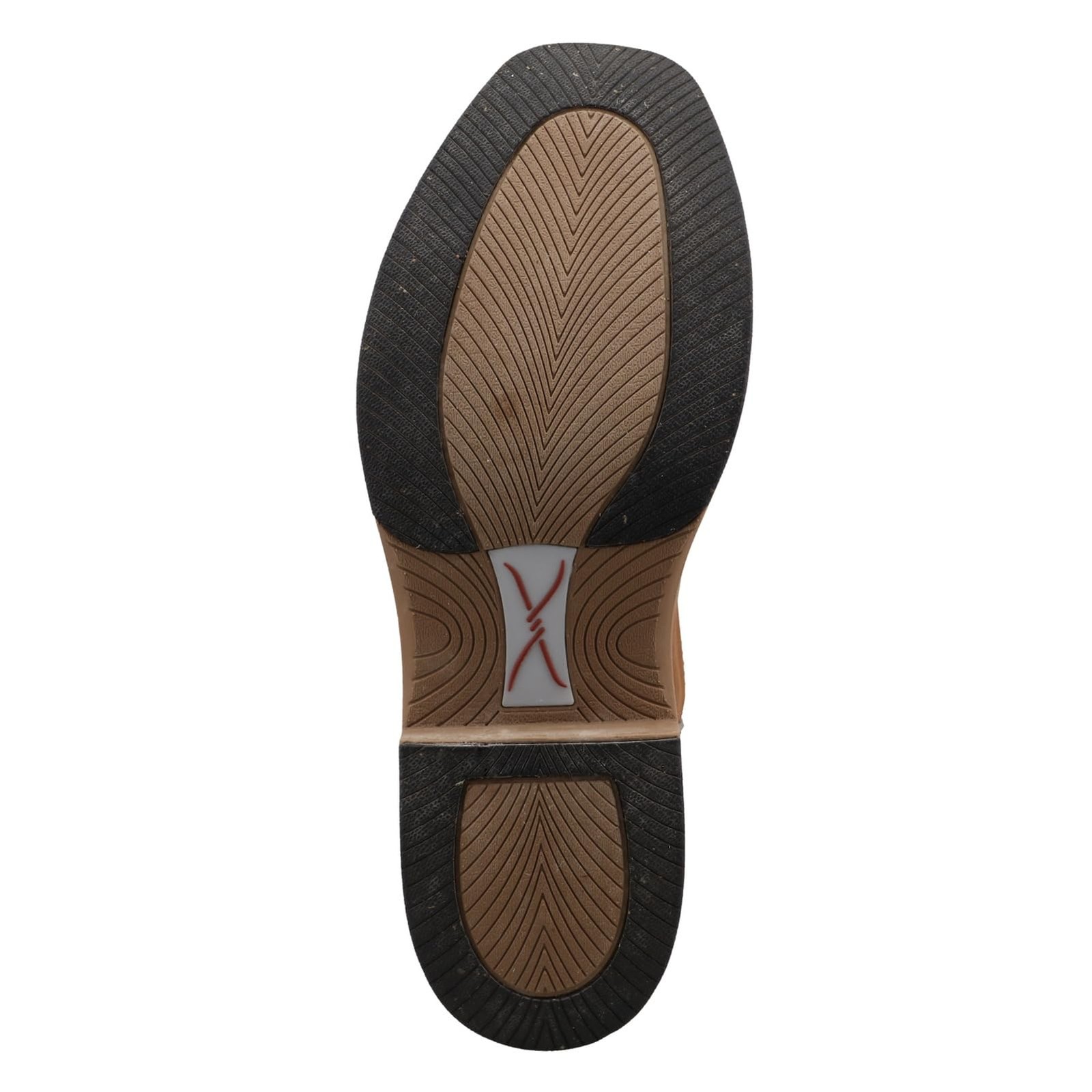 Twisted X Mens 11 Ultralite X Boot Wide Square Toe Ultralite X Tawny Brown