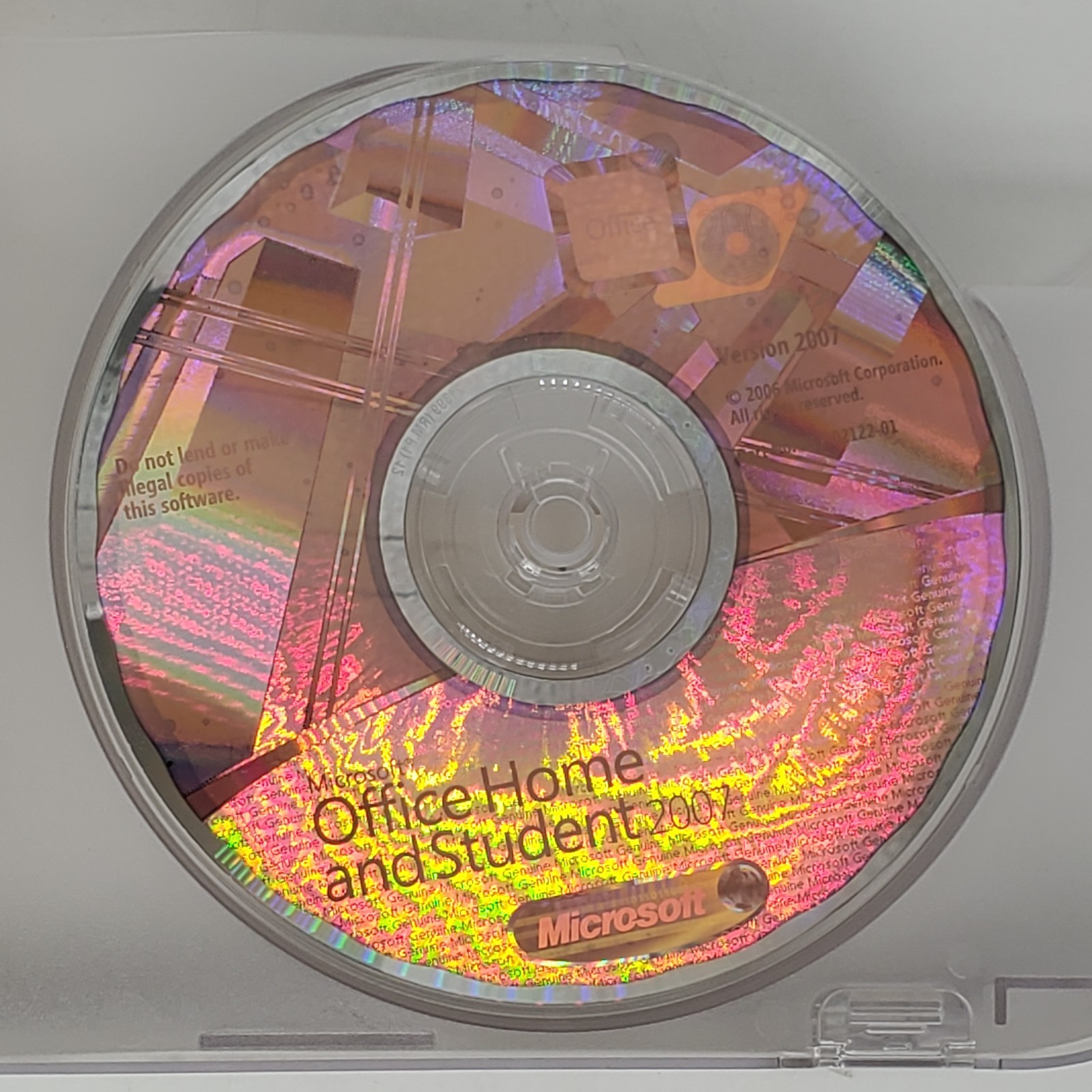 Microsoft MS Office Home and Student 2007 Word Excel PowerPoint OneNote with Key