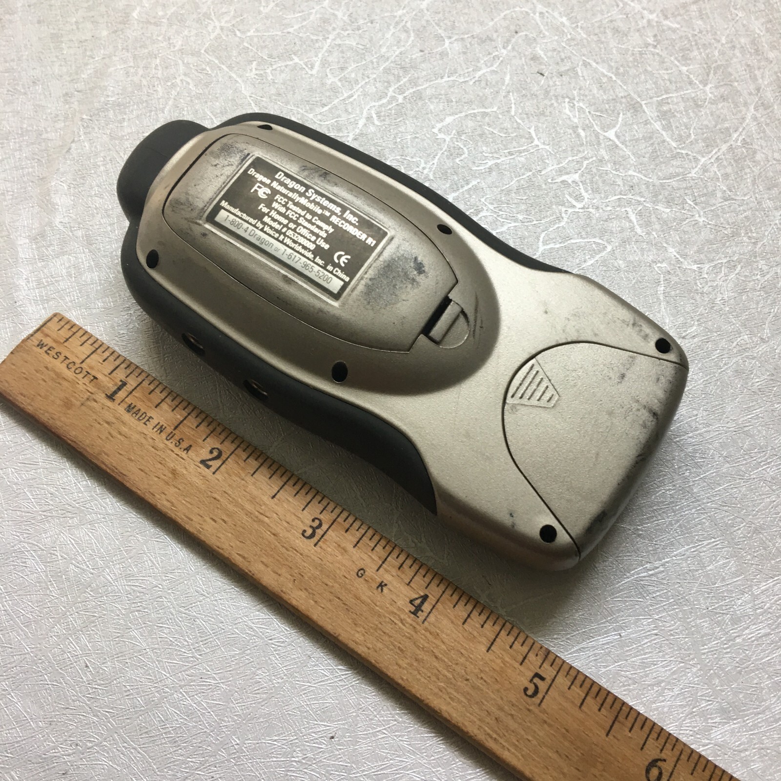 Dragon Systems NaturallyMobile Recorder Voice R1 Model #053200000