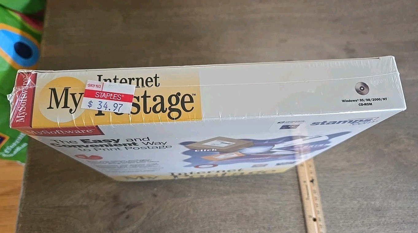 New My Internet Postage Software Windows 95/98 CD-ROM Print Postage Home See All