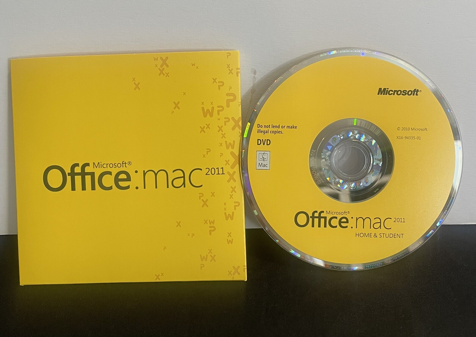 New Open Box. Microsoft Office for Mac Home and Student 2011 Family Pack.
