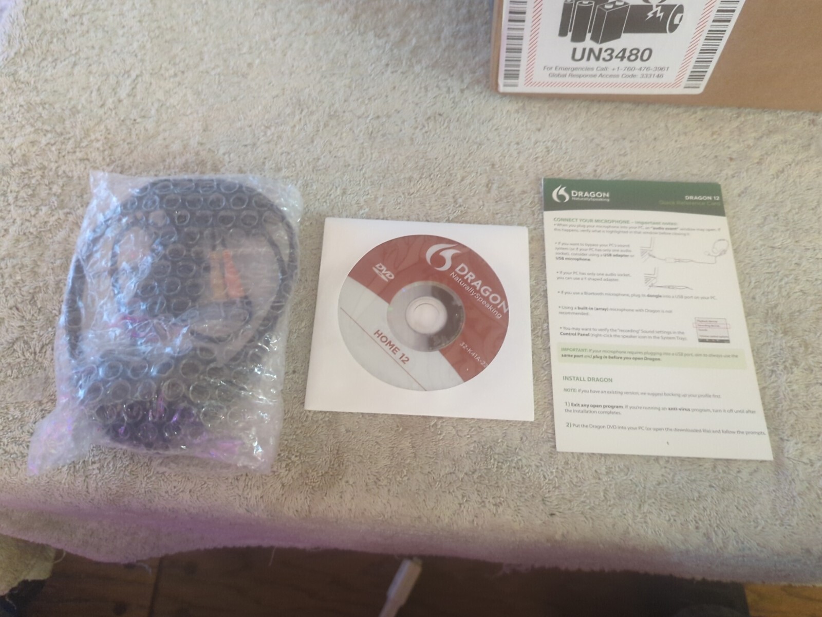 Nuance – Dragon Naturally Speaking 12 Home Edition Speech Recognition Software