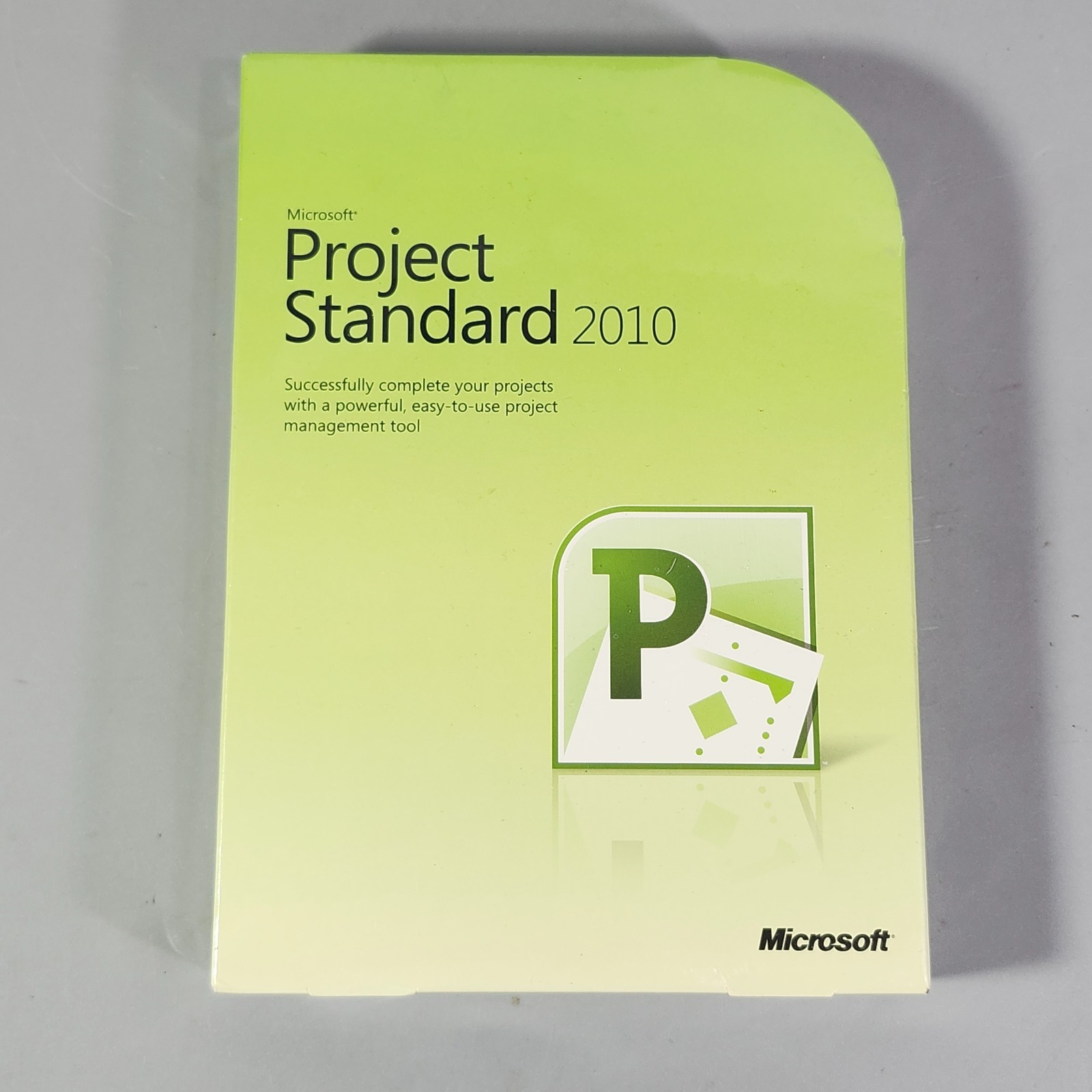 Microsoft Project Standard 2010 DVD Work Management Tool Windows Vista XP Sealed