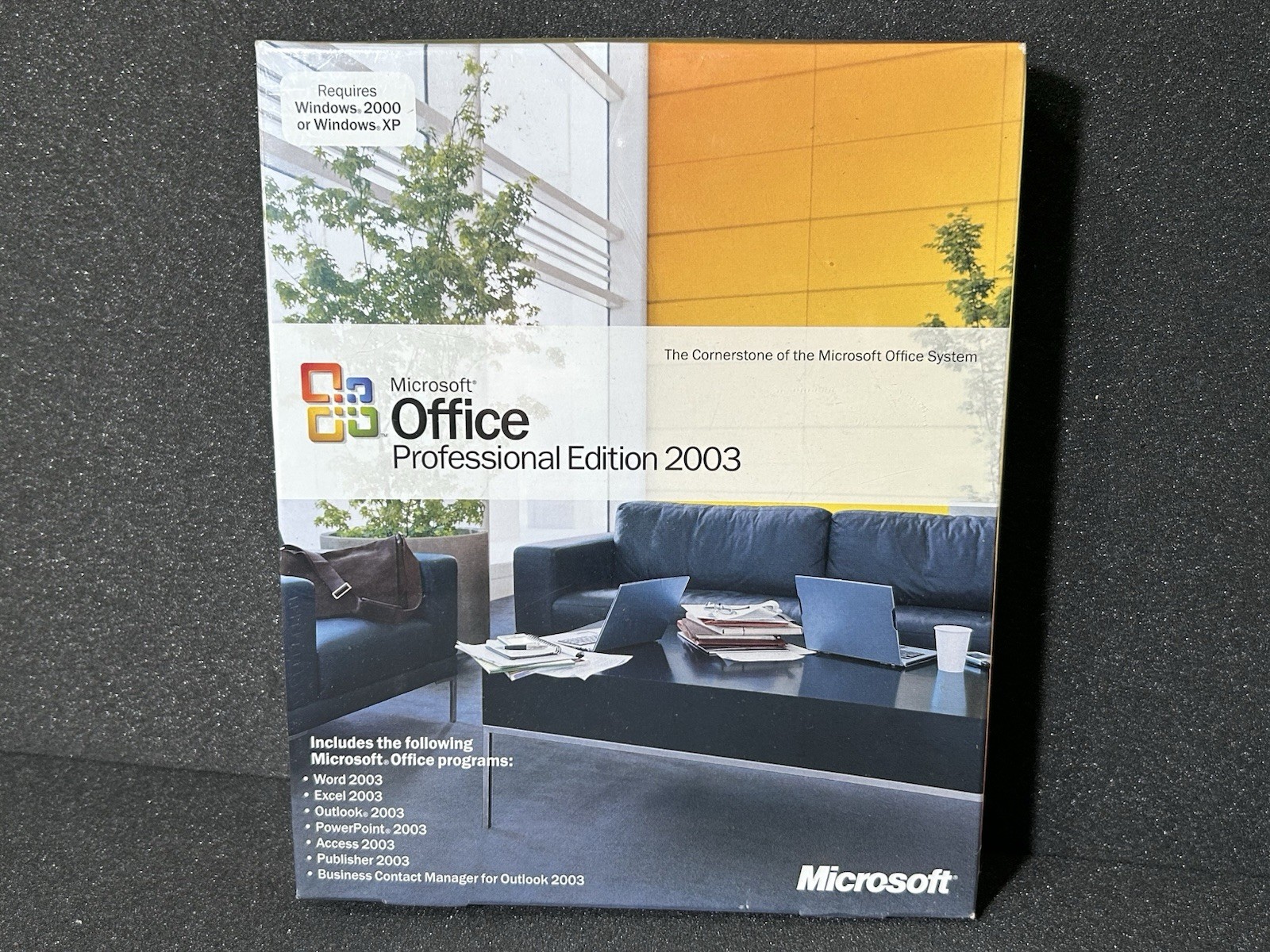 NEW Microsoft Office Professional 2003 Full Retail Version Sealed 269-06738
