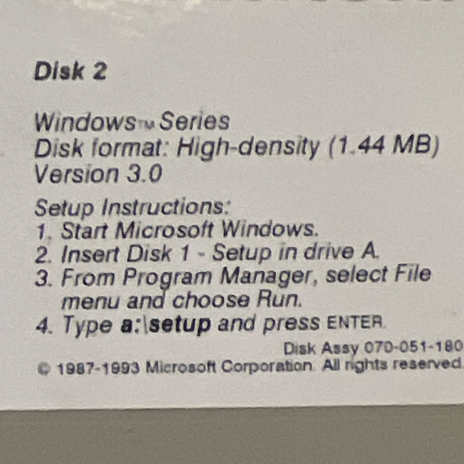 Microsoft Works 3.0 Office Suite for Windows English 3.5″ Floppy Disk Set (4)