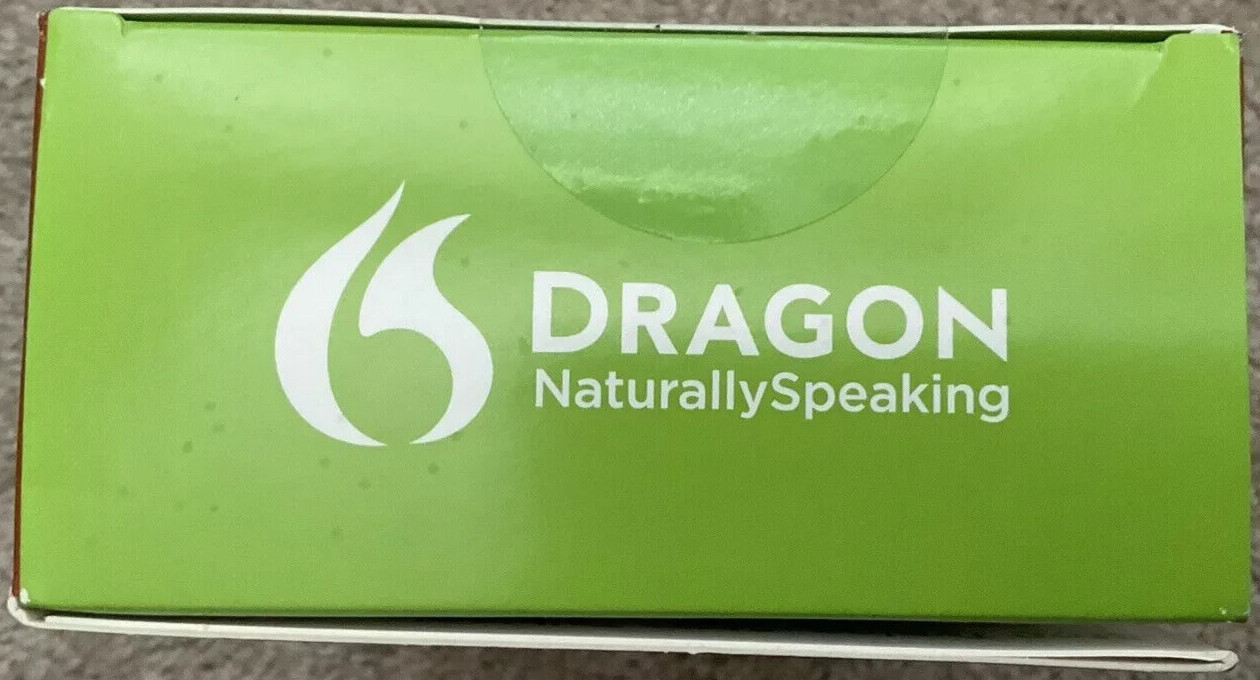Nuance Dragon Naturally Speaking 12 Home Edition Speech Recognition Software App