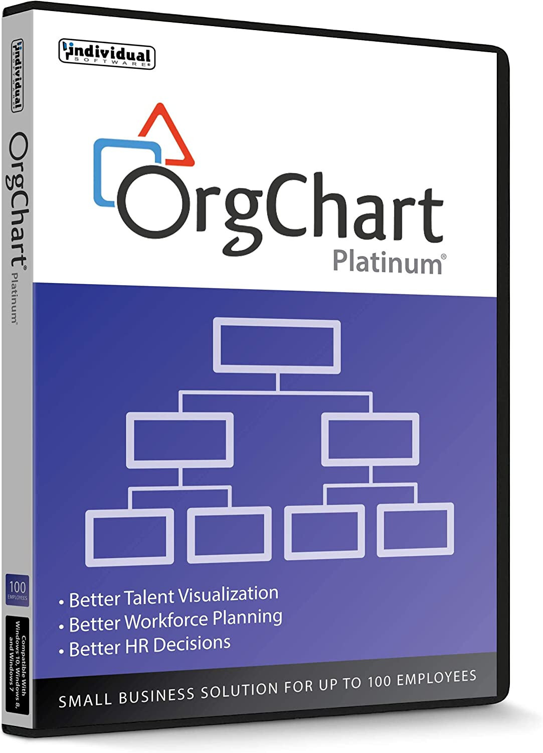 OrgChart Platinum Small Business Solution for up to 100 Employees PC Windows NEW