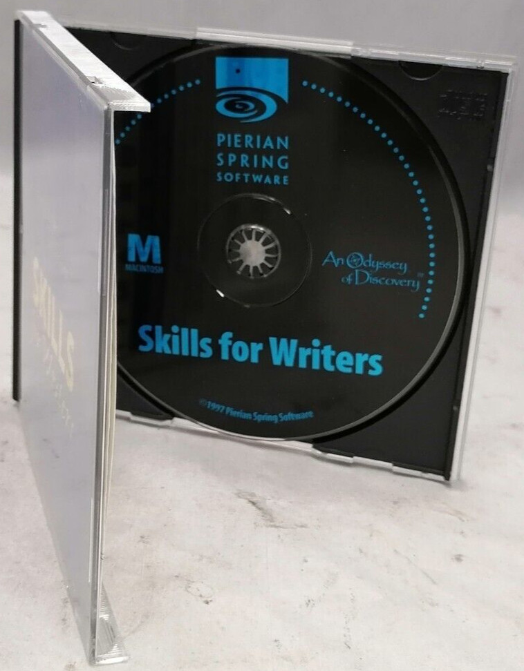 Vintage 1997 Pierian Spring Software An Odyssey Of Discovery Skills For Writers