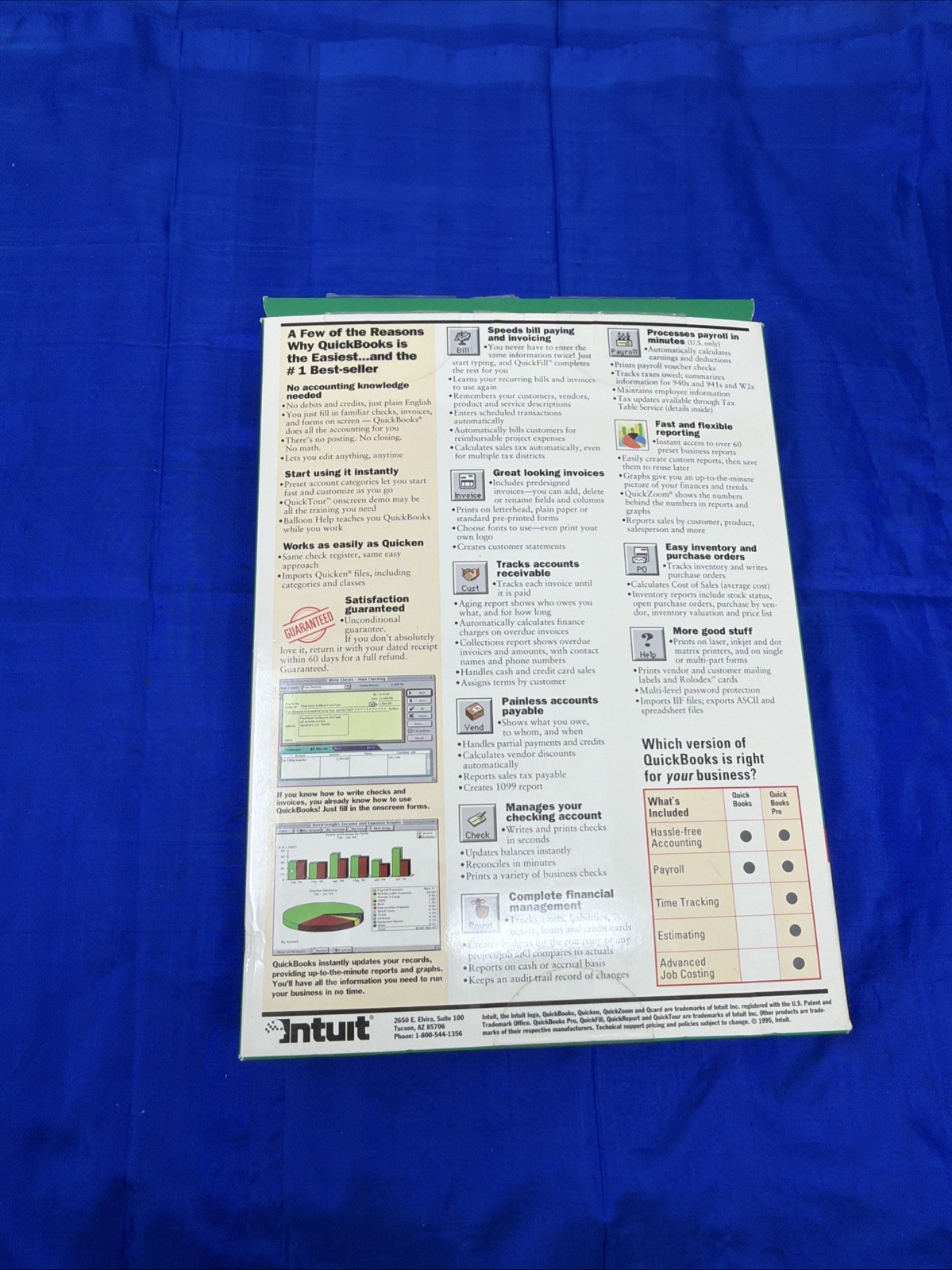 QuickBooks for Macintosh Version 3.0 Floppy Disk Vintage Accounting Software