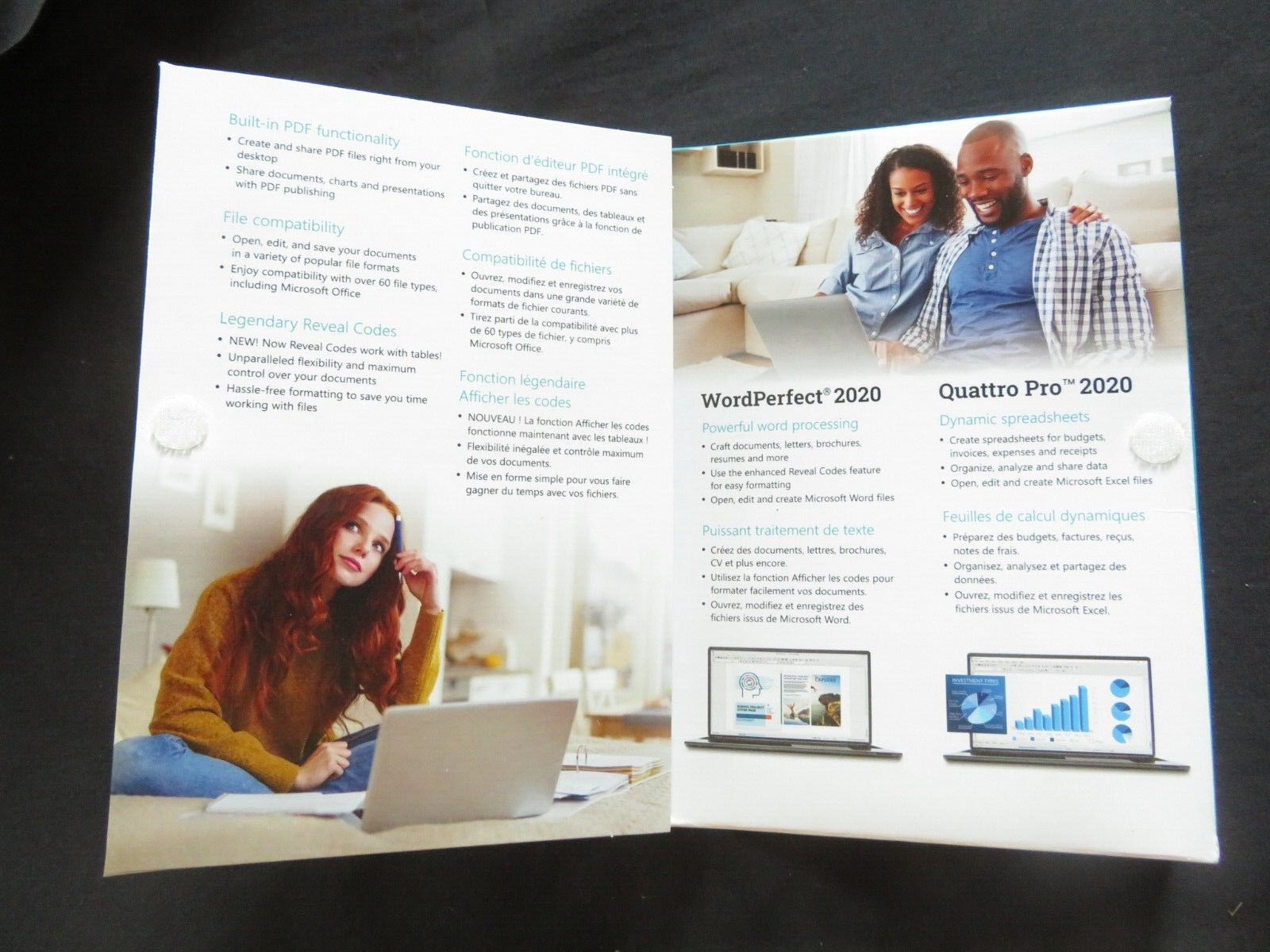 GENUINE Corel WordPerfect Office Hone & Student 2020 Disc & Digital DL Windows