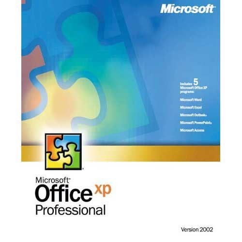 Microsoft Office XP Professional Software CD Package…..VERSION 2002