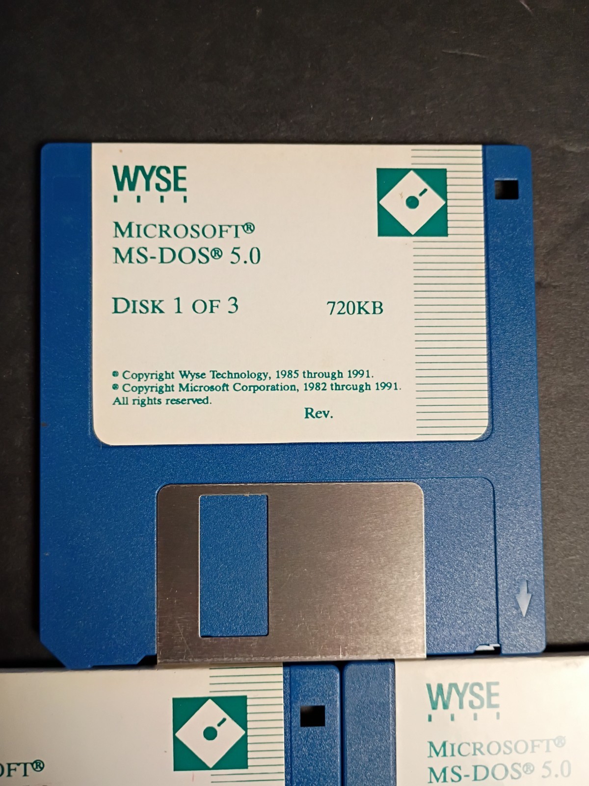Microsoft For MS-DOS 5.0, Windows Vintage ” Disks Diskettes 1 23 Wyse