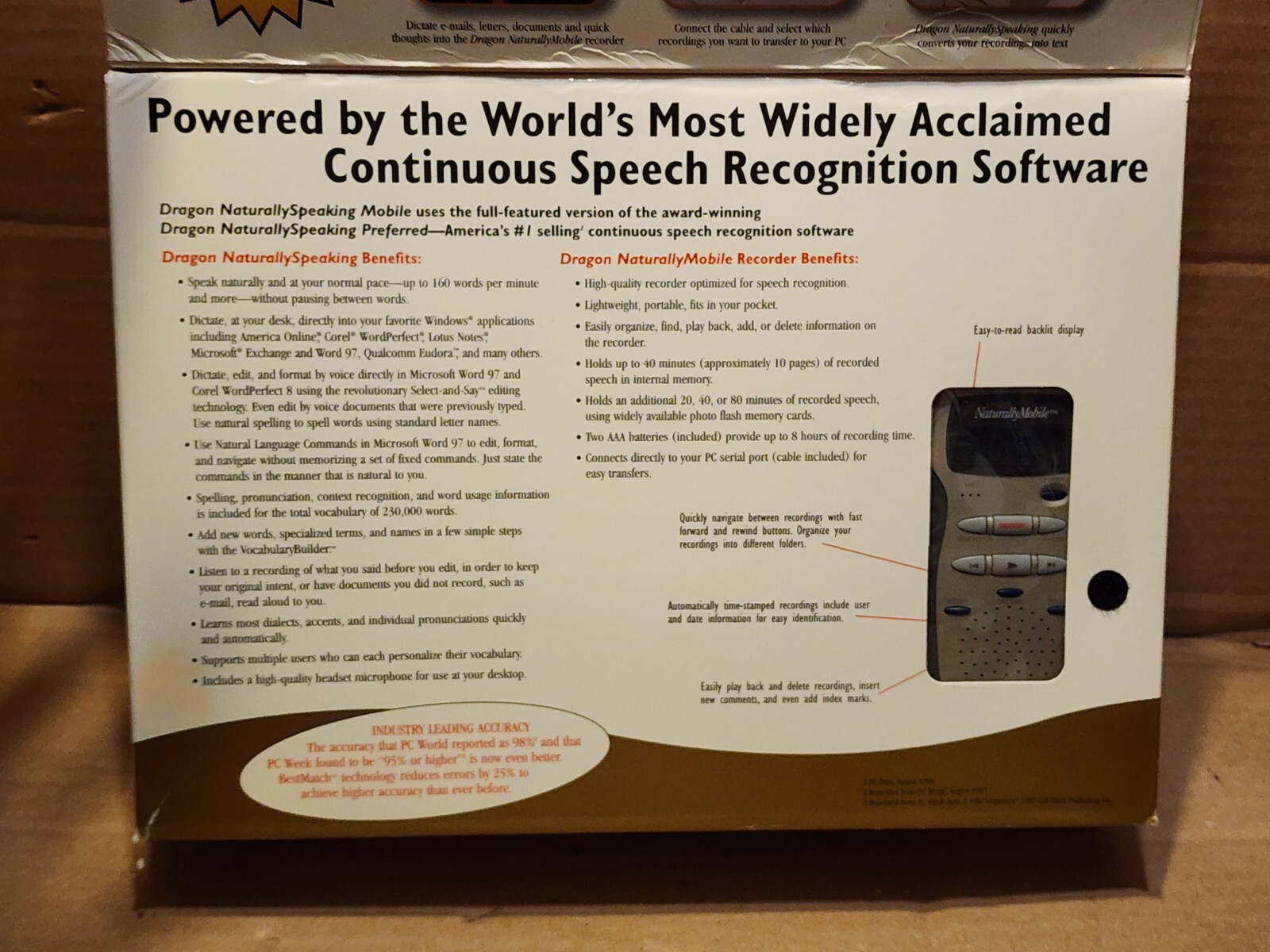 Dragon Naturally Speaking Mobile Continuous Speech Recognition Convert to Text
