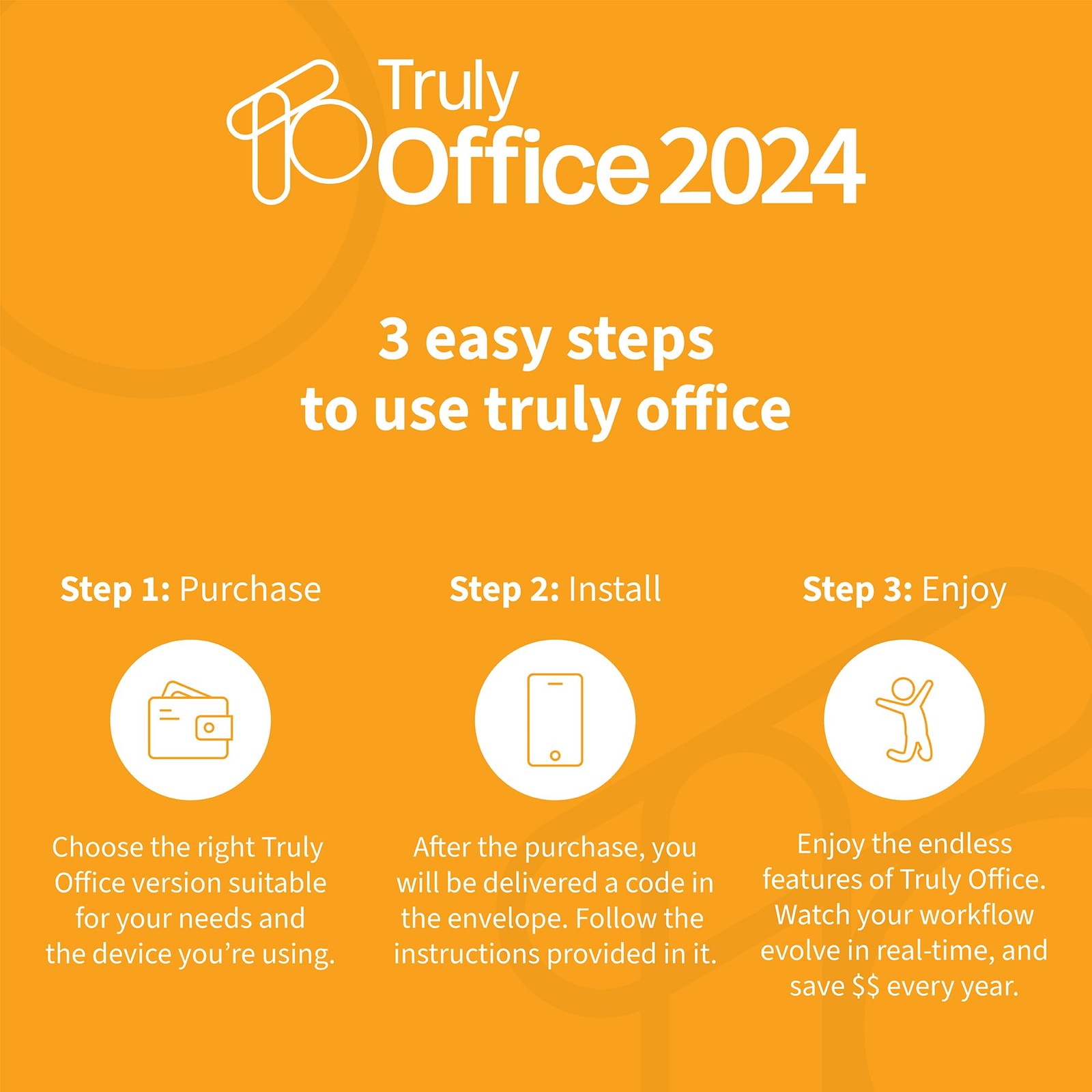 TrulyOffice Truly Max Personal License for Mac | 1-year Subscription | 3 in…