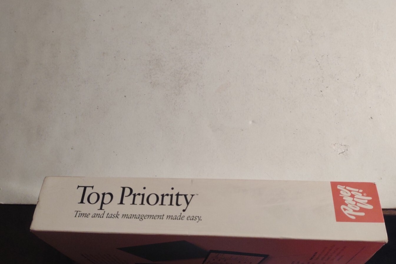 Top Priority Calendar Version 1.0 Windows 3.1: 3.5 and 5.25 included. Open Box.