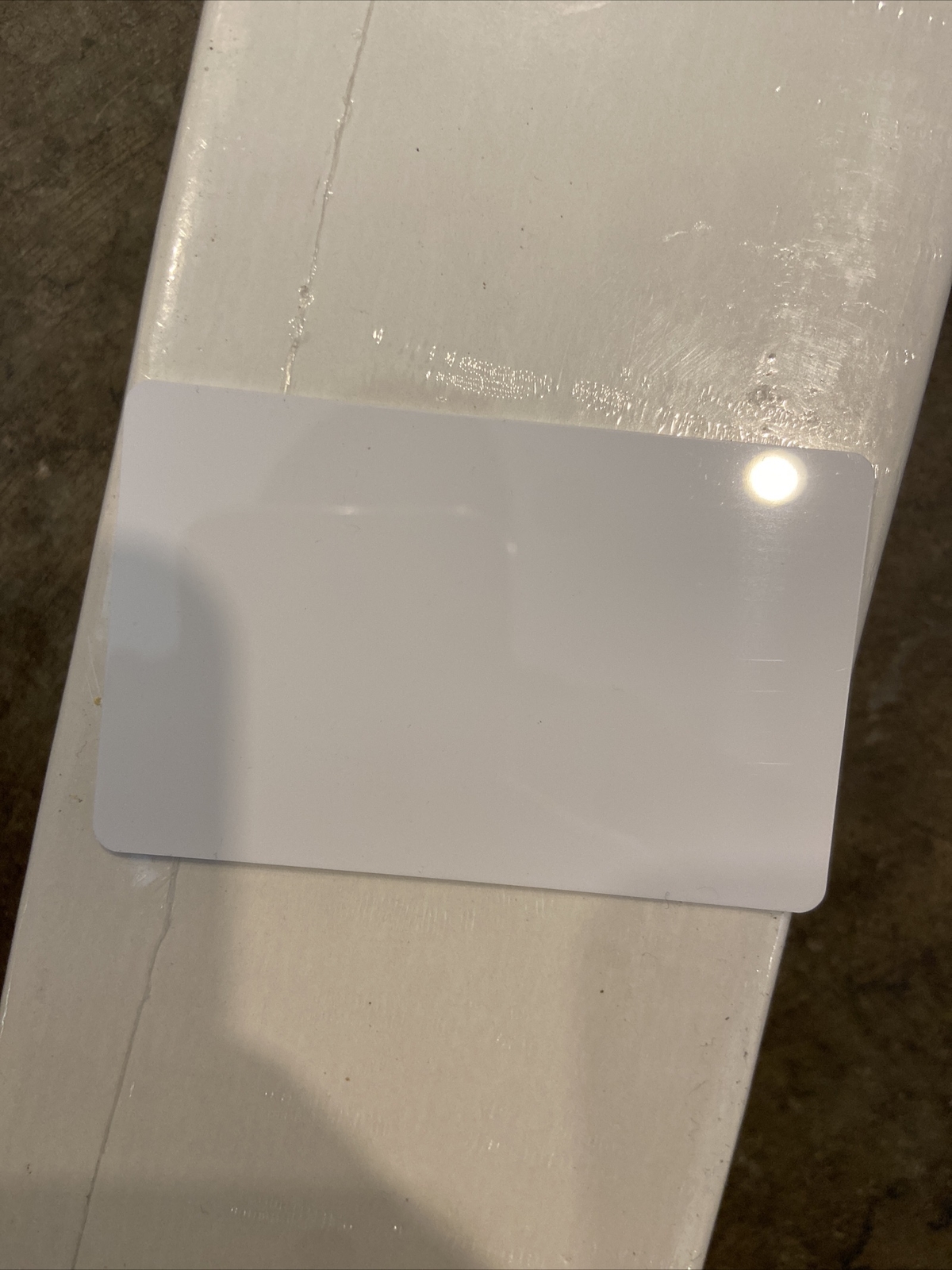 NEW Box 500 ct Blank White CR80 PVC .030 mil Cards Badges FL, PP, GQ