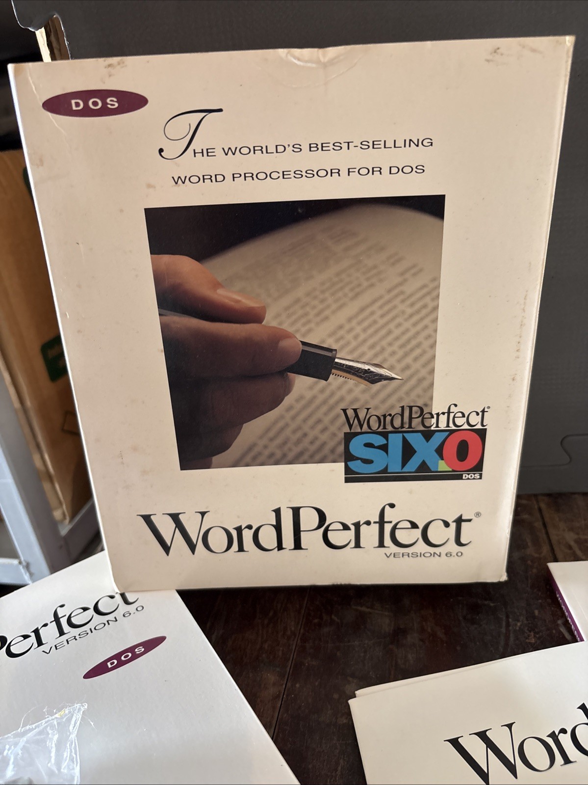Windows WordPerfect Version 6.0 Word Processor Software Vtg DOS Sealed Disks