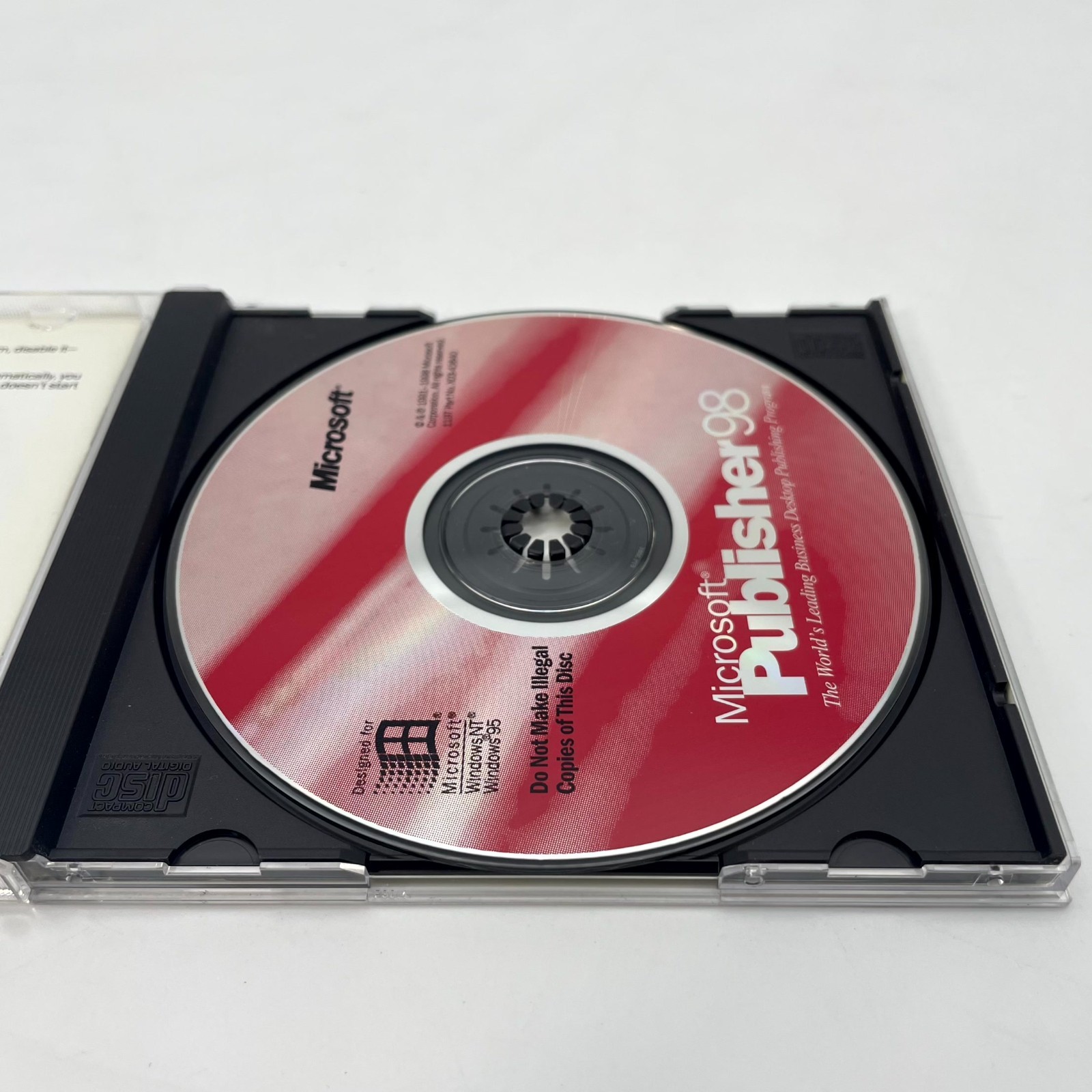 VTG Microsoft & Corel Software Streets98, Publisher98, Office Companion Lot of 5