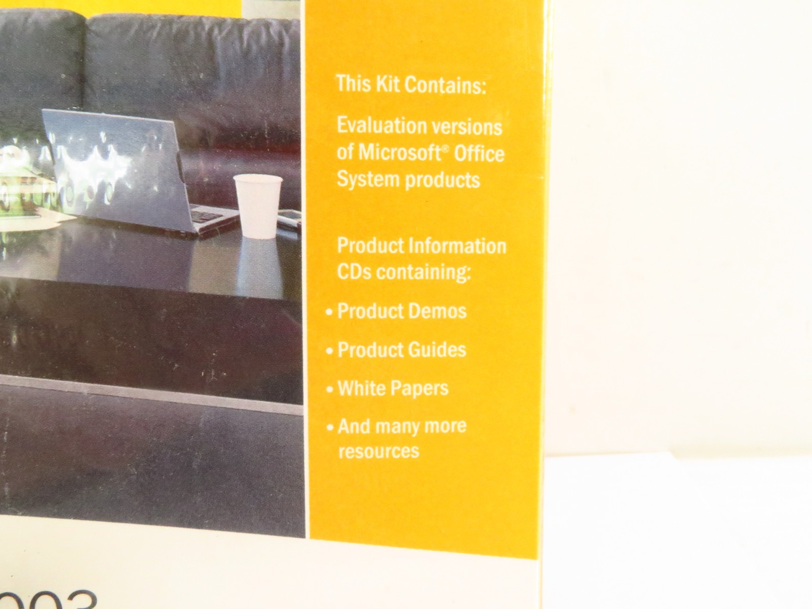 “BRAND NEW” Microsoft Office System Evaluation 2003 Enterprise Edition, SEALED