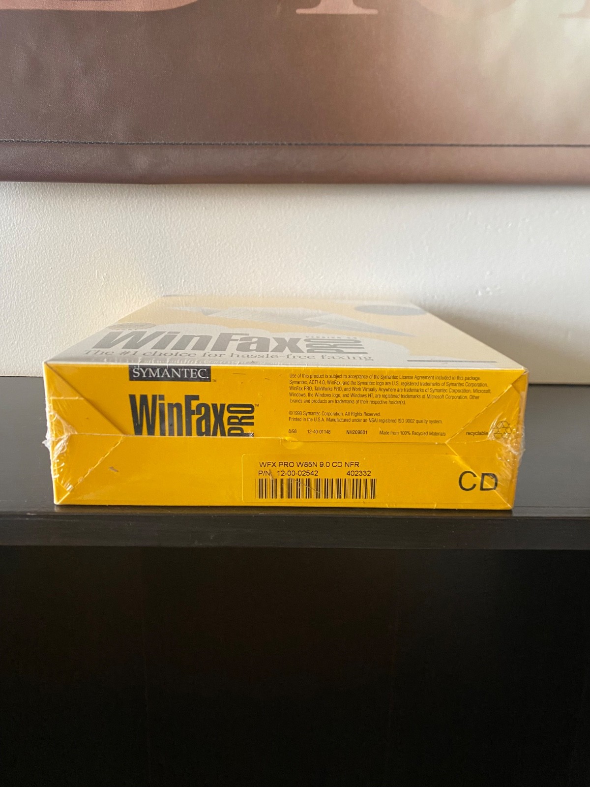 RARE 1998 Symantec WinFax Pro Version 9.0 BRAND NEW SEALED – FAST SHIPPING 🚛💨
