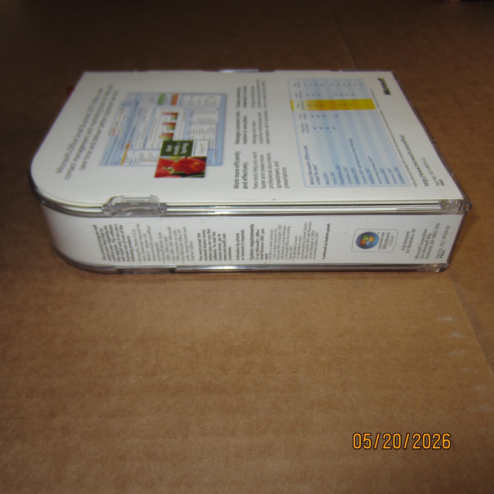 Microsoft Office Small Business 2007 Upgrade w/ Key Word Excel Powerpoint