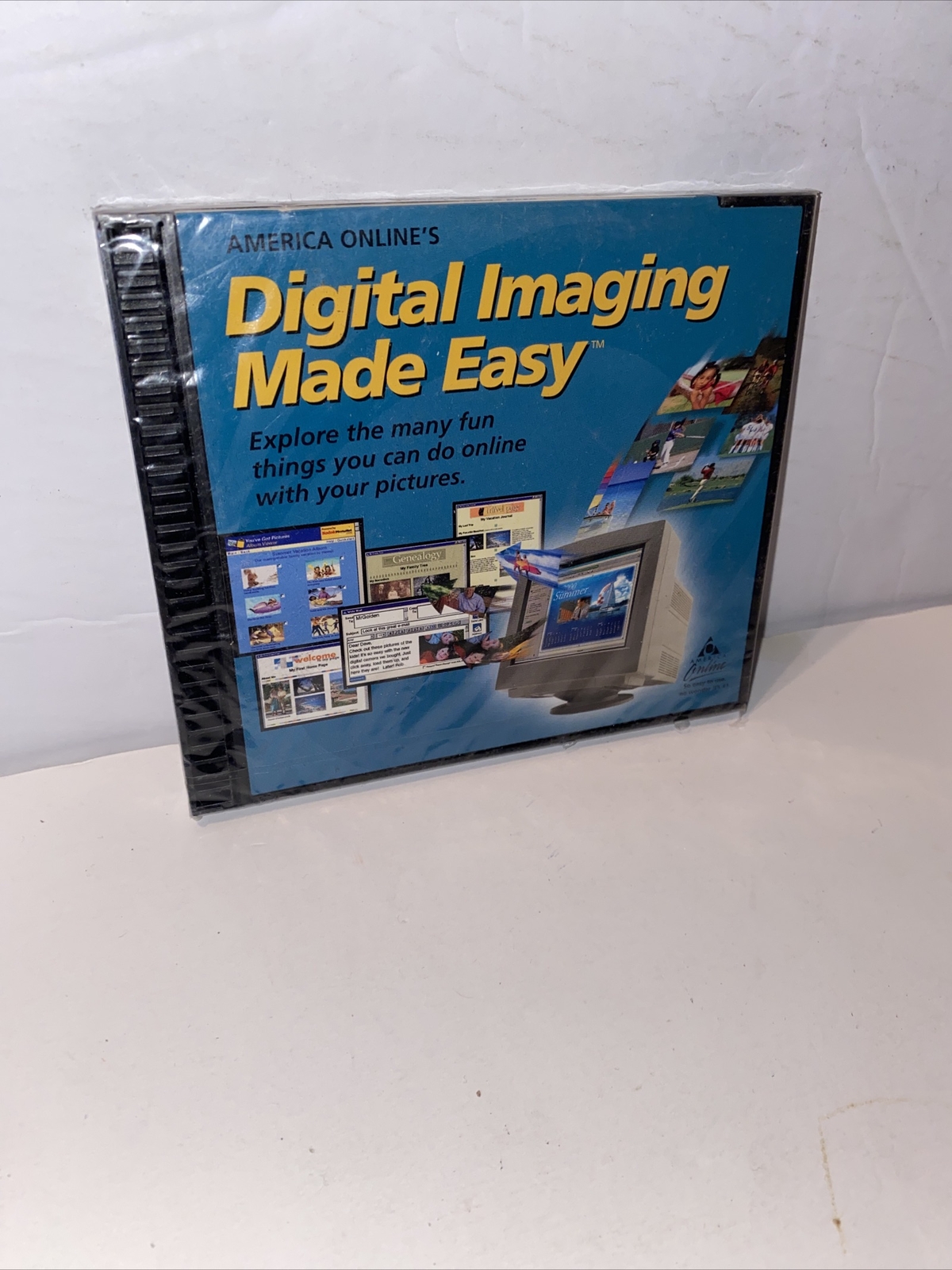 NEW! AOL Digital Imaging Made Easy – PC Software Program CD-Rom