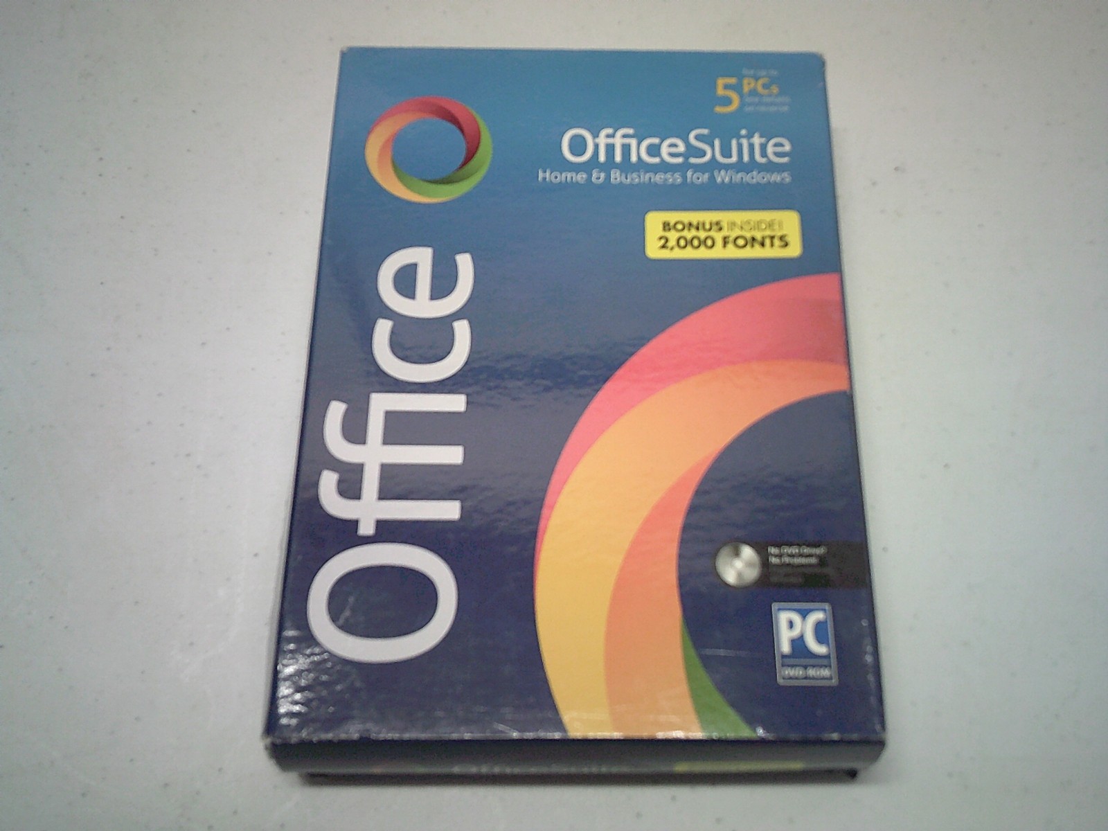 Encore Office Suite 5.0 Home & Business for Windows PC CD-ROM New 5PC’s