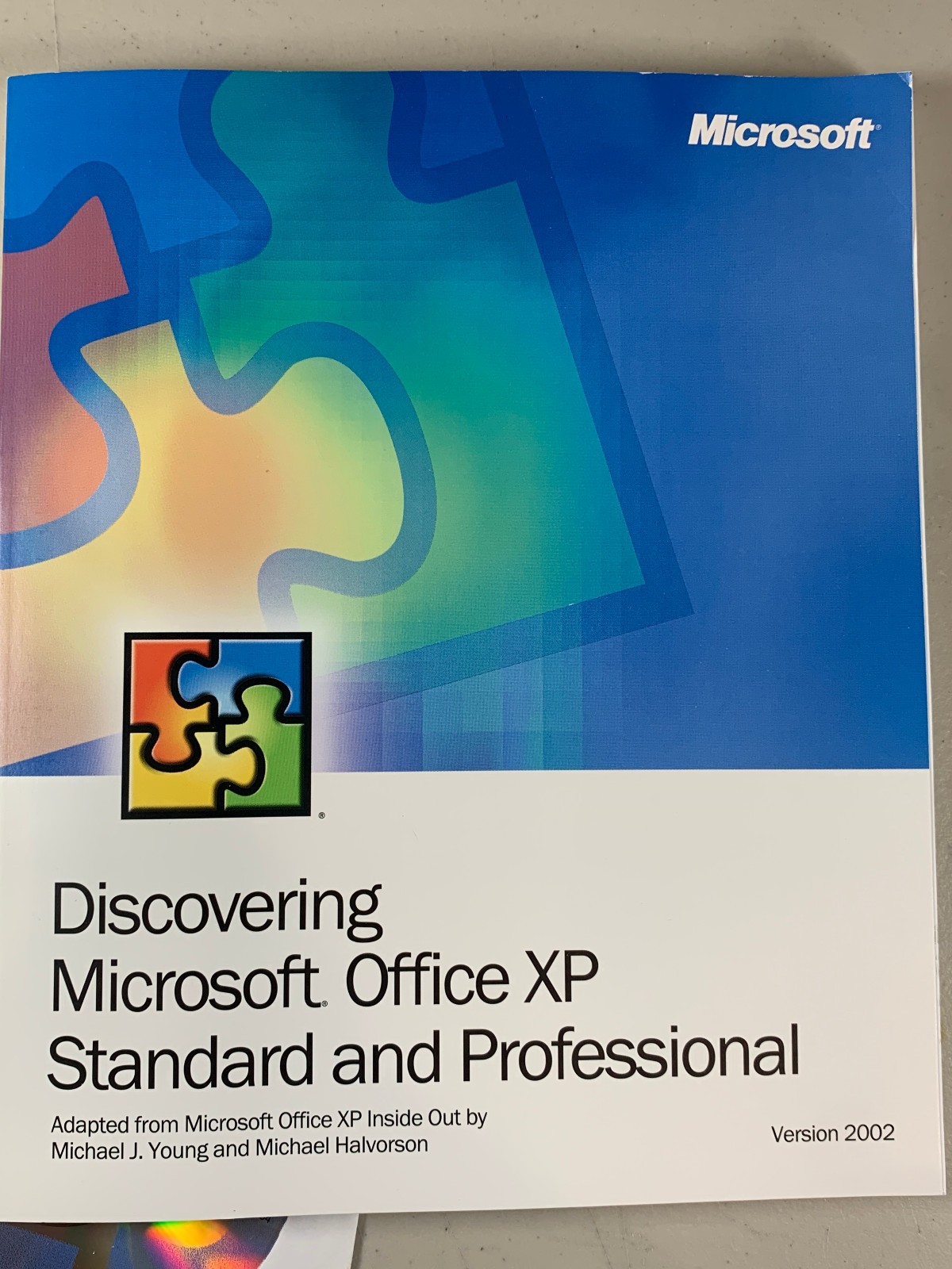 Microsoft Office 2002 XP Standard Upgrade w/ CD & Product Key Guide Word Excel