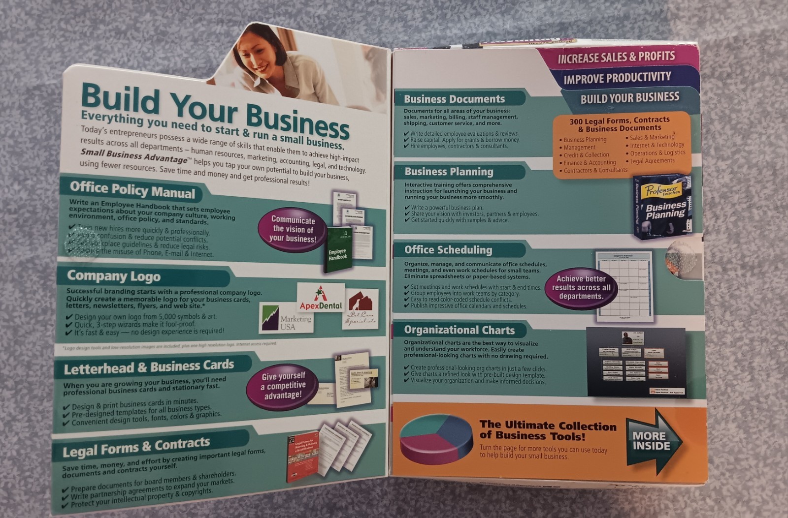 Never opened!Individual Software Small Business Advantage Deluxe Edition Windows
