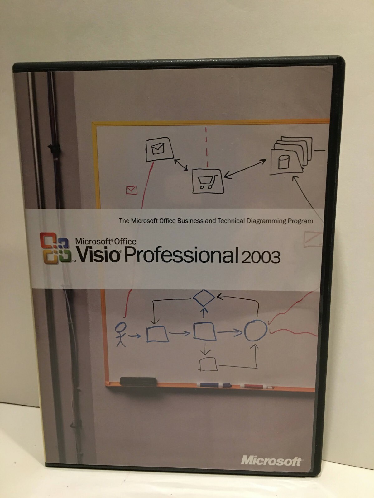 Microsoft Office Visio Professional 2003 Full Version Retail